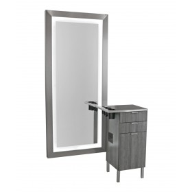 Collins 6642 Zada Styling Vanity & Mirror w/ LED Lights