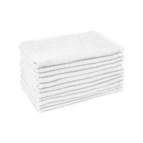 Economy White Towels - 12 Pack