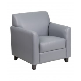 Diplomat Leather Reception Chair