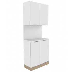 Collins E1104P-32 Nico 32" Backbar w/ Metal Toe Kick