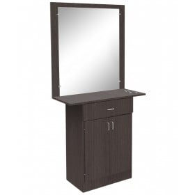 Miami Styling Station With Mirror