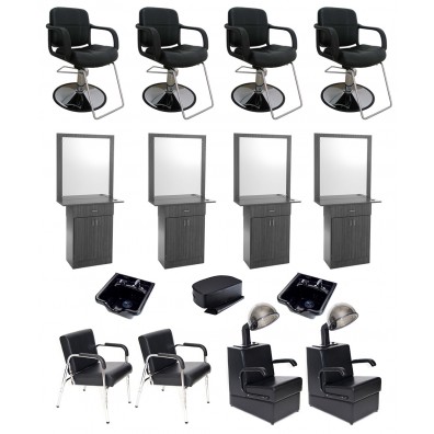 4 Operator Miami w/ Mirror Salon Package