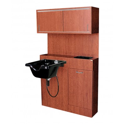 Salon Storage Cabinets Shampoo Bowl