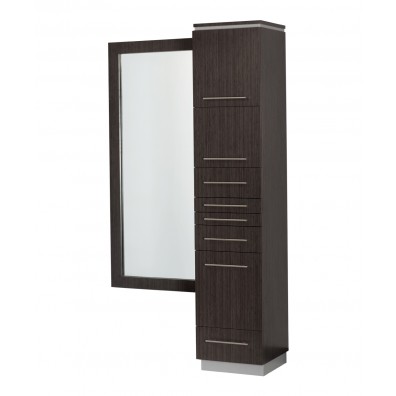 Bali Tower Styling Station w/ Storage & Mirror