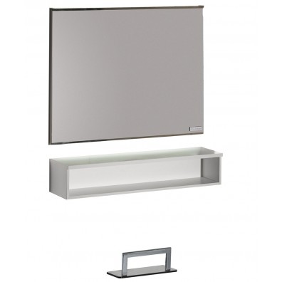 Salon Ambience Horizon Mirror Styling Station w/ Storage