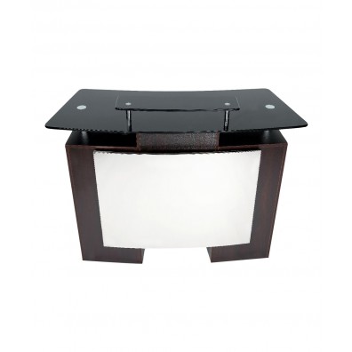 Waiting Room Furniture Reception Seating For Salons J A Glass Top Reception Desk