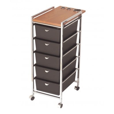 Pibbs D29 Wood Top Utility Cart