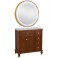 9880 Round Gold LED Mirror - 36"