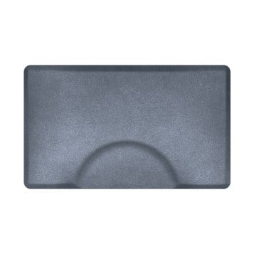 Smart Step 3' x 5' x 3/4" Rectangular Granite Salon Mat