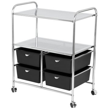 Pibbs D4B Work Cart - Black