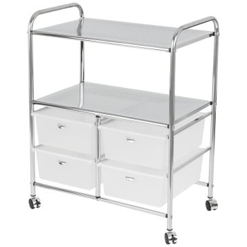 Pibbs D4W Work Cart - White