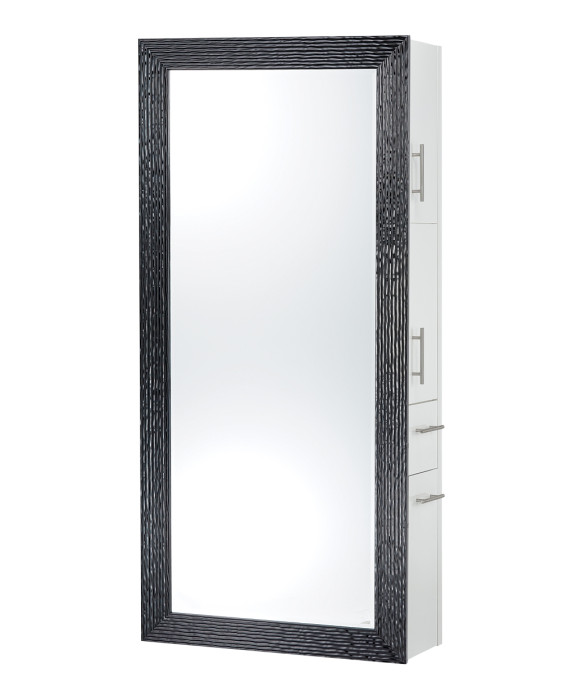 Pibbs Wave Salon Mirror & Storage Server