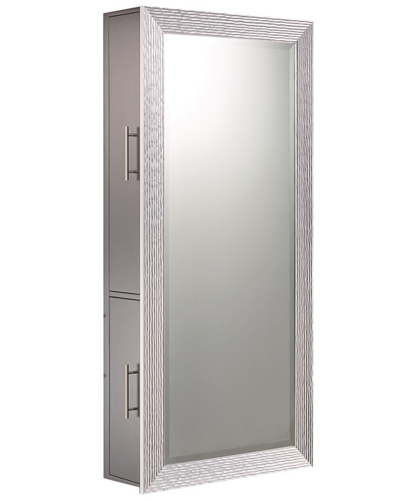 Pibbs Wave Salon Mirror & Storage Server