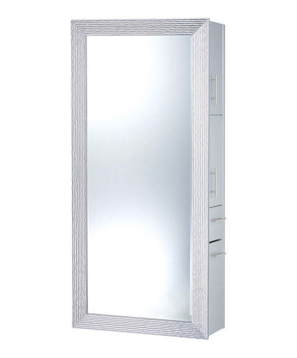 Pibbs Wave Salon Mirror & Storage Server