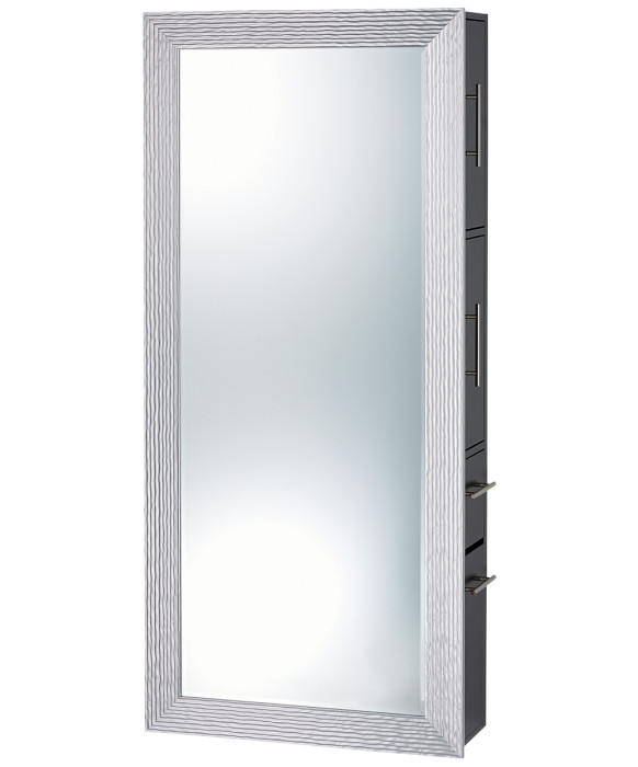 Pibbs Wave Salon Mirror & Storage Server