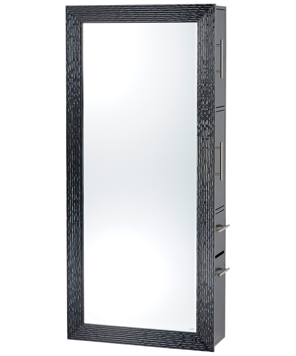 Pibbs Wave Salon Mirror & Storage Server