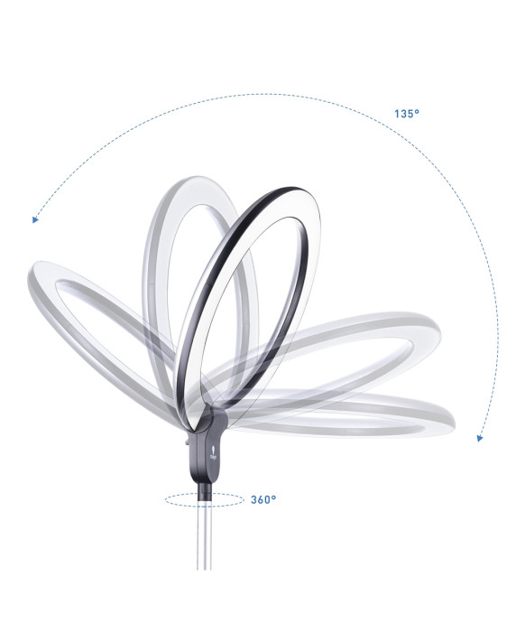 Daylight Aura LED Ring Lamp