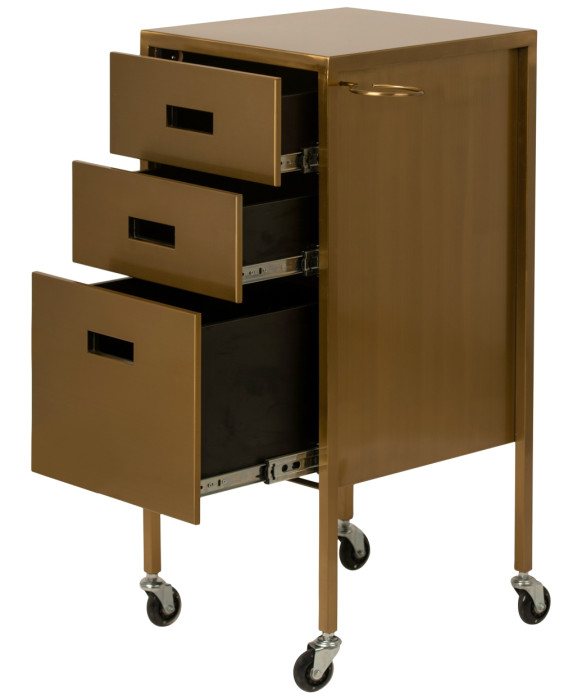 Electra Gold Metallic Styling Trolley