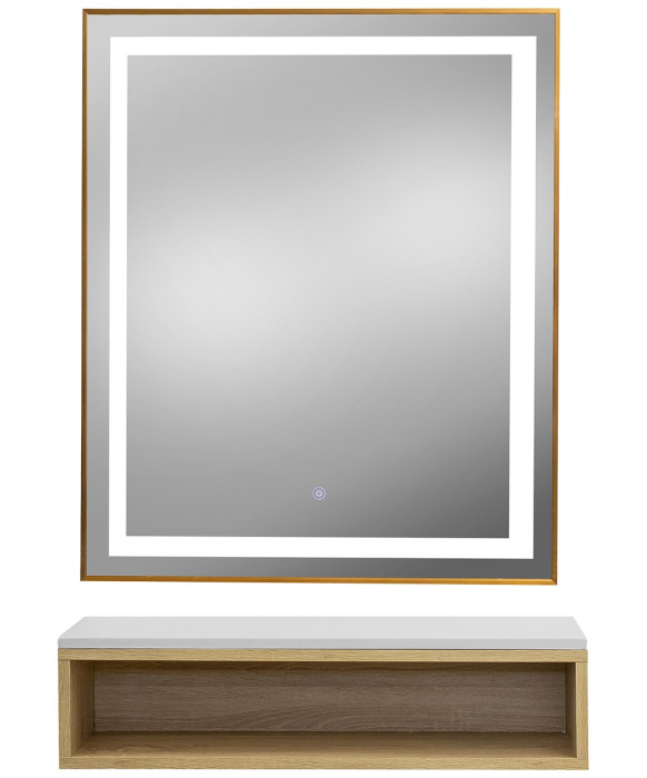 Pibbs 6003 Color Cubby Styling Station & Mirror