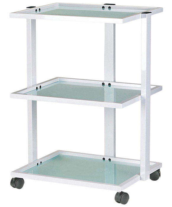 Silver Fox 1040 Glass Spa Utility Trolley
