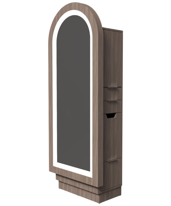 Collins 6664-32 Arched Zada Formula Wall Mounted Station