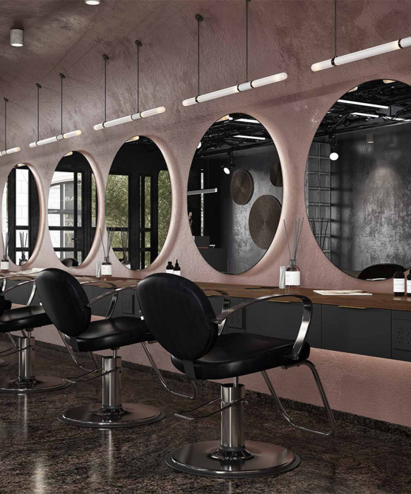 Collins E1013W Nico Wall Mounted Styling Station