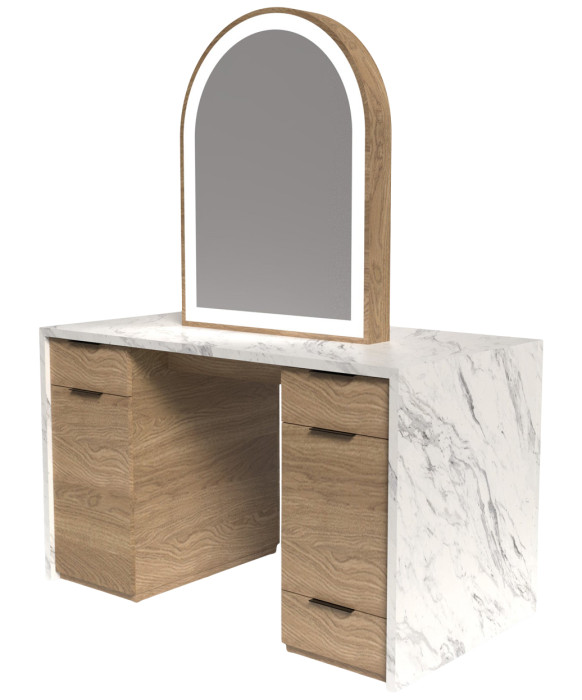 Collins 6691 Burgess Island Styling Station for 2 Stylists