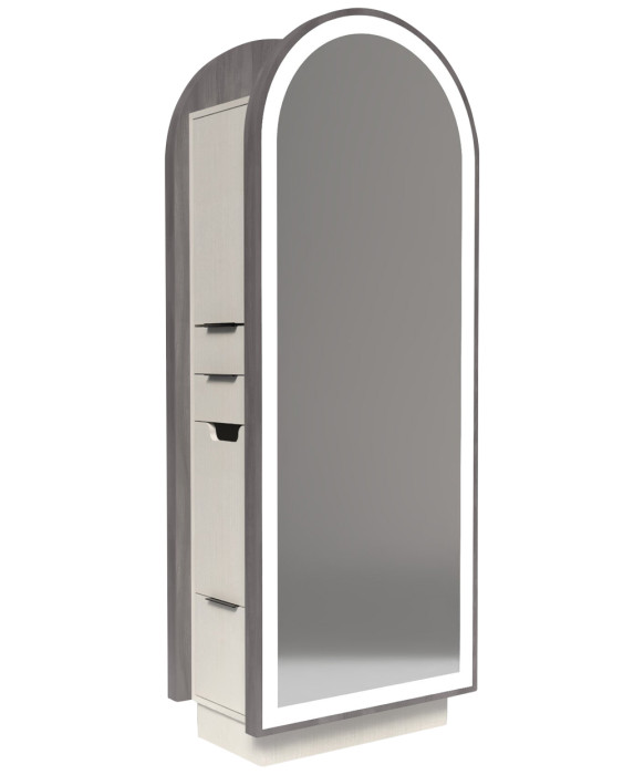 Collins 6665F-32 Floating Arch Zada Island Station for 2 Stylists