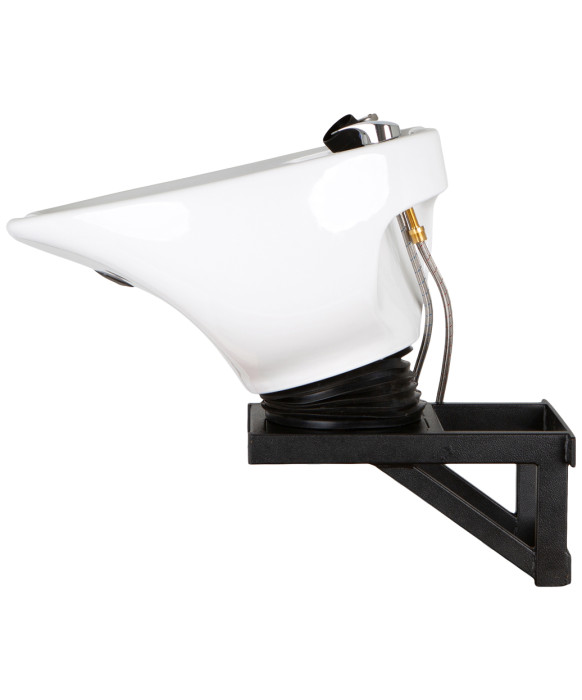 Wall Mounted Tilting Porcelain Shampoo Bowl