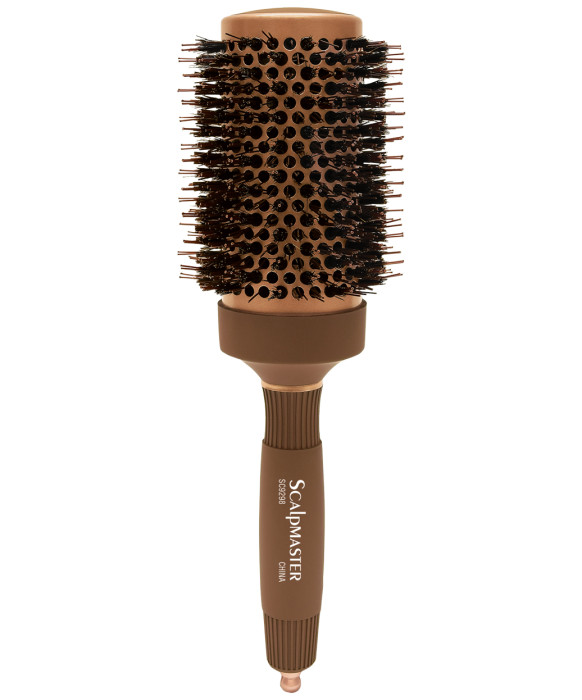 Burmax SC9298 Scalpmaster Porcupine Nano Ceramic Brush in Rose Gold - 3-1/4