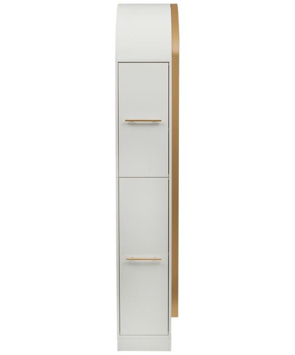 Pibbs PV801 Arched Styling Station & Mirror