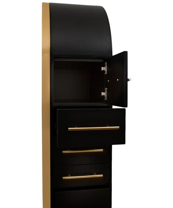 Pibbs PV801 Arched Styling Station & Mirror