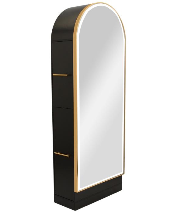 Pibbs PV801 Arched Styling Station & Mirror