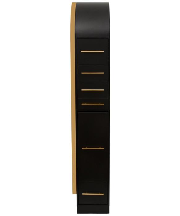 Pibbs PV801 Arched Styling Station & Mirror