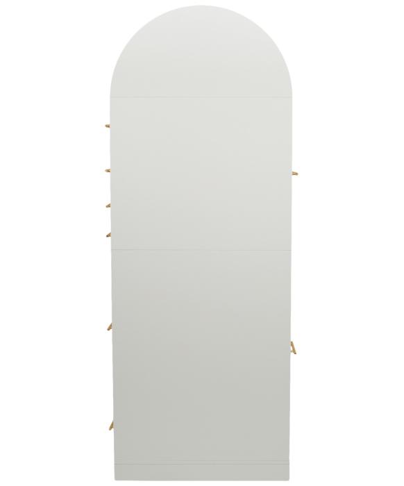 Pibbs PV801 Arched Styling Station & Mirror w/ Shelf