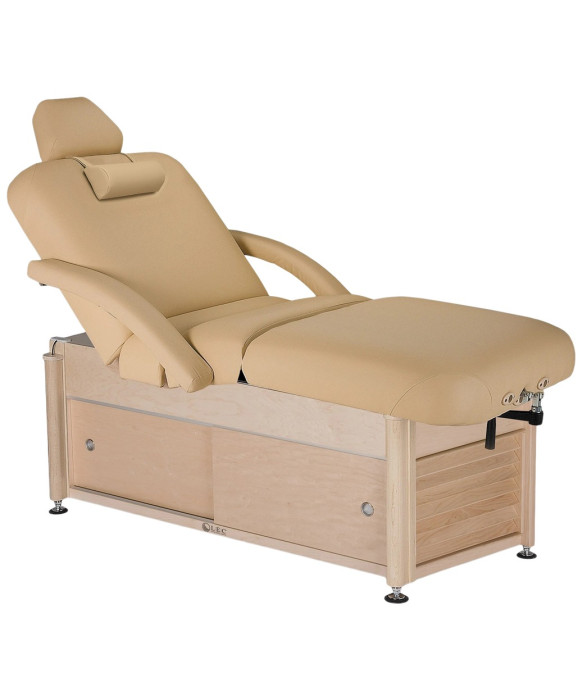Living Earth Crafts Napa Hydraulic Treatment Table - Cabinet Base