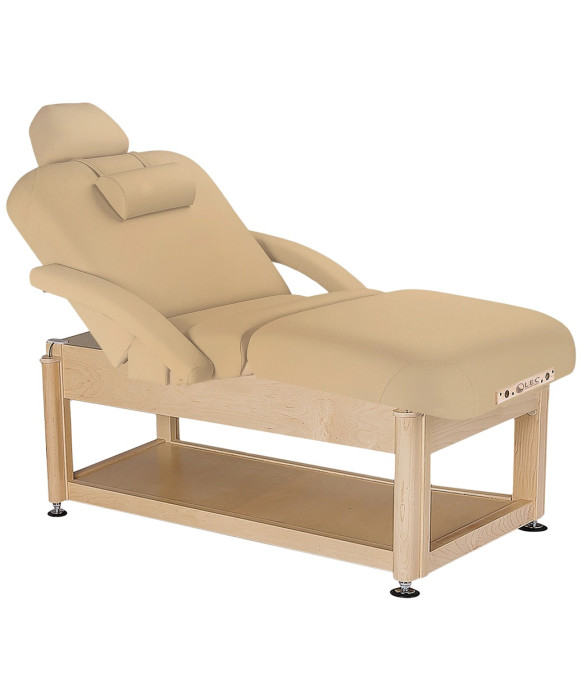 Living Earth Crafts Serenity Electric Treatment Table - Shelf Base