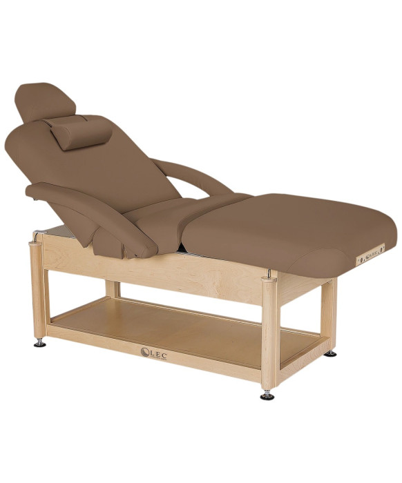 Living Earth Crafts Serenity Electric Treatment Table - Shelf Base