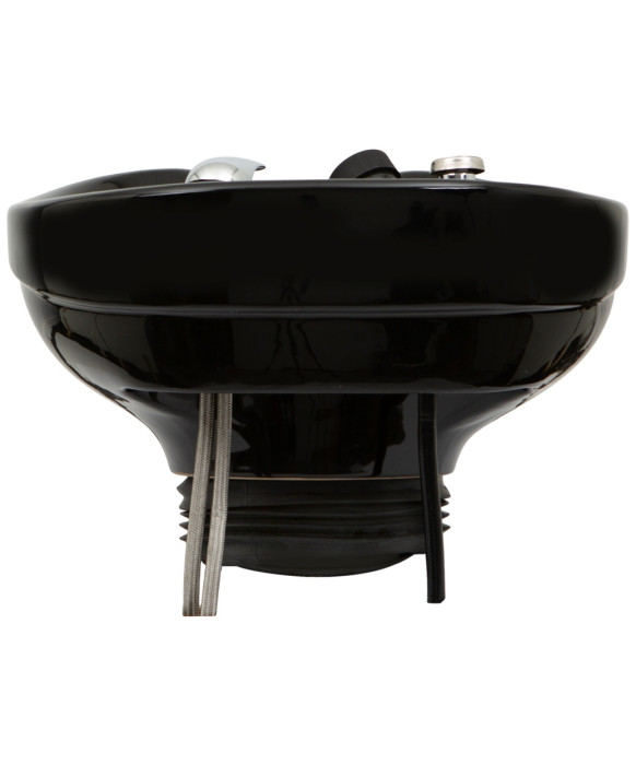 Tilting Porcelain Shampoo Bowl w/ Hardware - TS