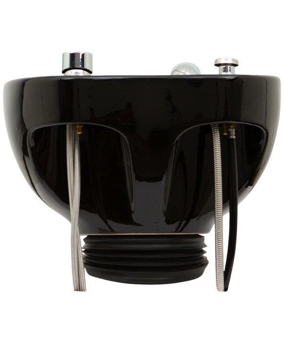 Tilting Porcelain Shampoo Bowl w/ Hardware - YLG