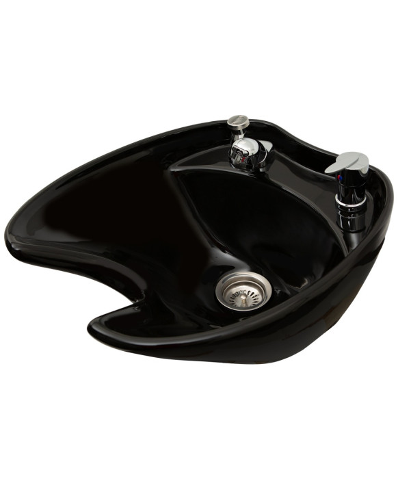 Tilting Porcelain Shampoo Bowl w/ Hardware - YLG