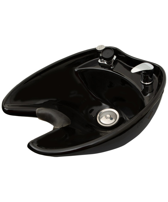 Tilting Porcelain Shampoo Bowl w/ Hardware - NIN