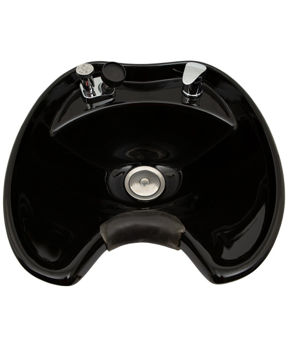 Tilting Porcelain Shampoo Bowl w/ Hardware - NIN