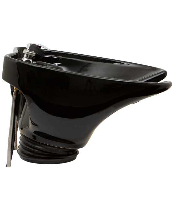 Tilting Porcelain Shampoo Bowl w/ Hardware - NIN