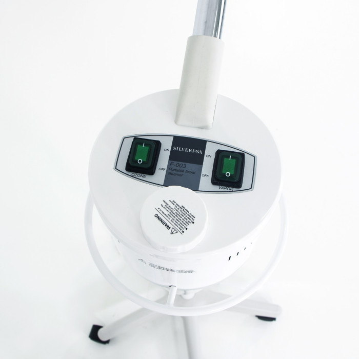 Silver Fox F-003 2 in 1 Facial Steamer with Magnifying Lamp Combo