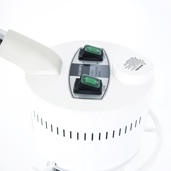 Silver Fox F-003 2 in 1 Facial Steamer with Magnifying Lamp Combo