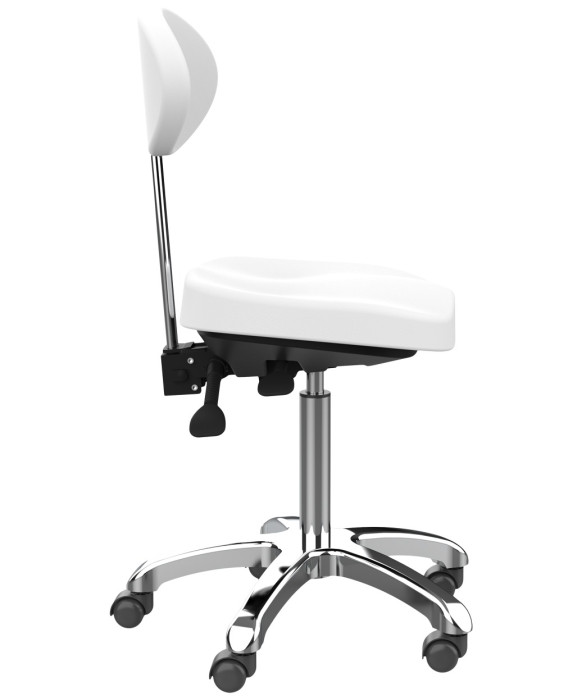 Silver Fox 1025E Adjustable Task Chair w/ Back