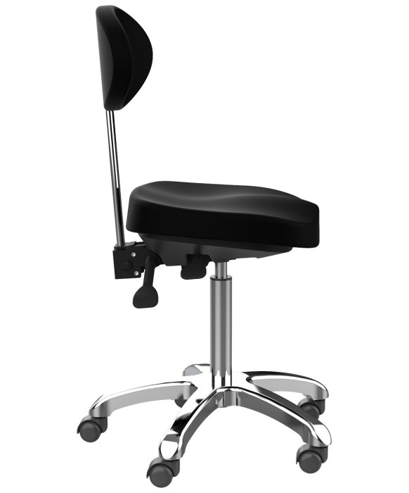 Silver Fox 1025E Adjustable Task Chair w/ Back
