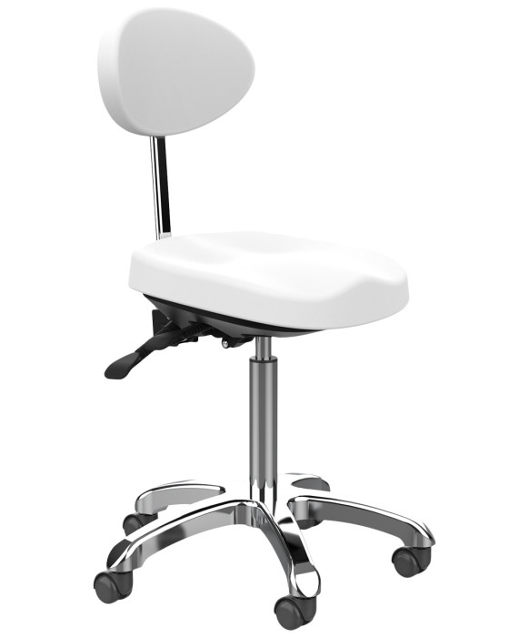 Silver Fox 1025E Adjustable Task Chair w/ Back