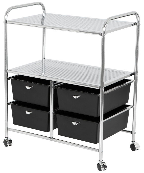 Pibbs D4B Work Cart - Black
